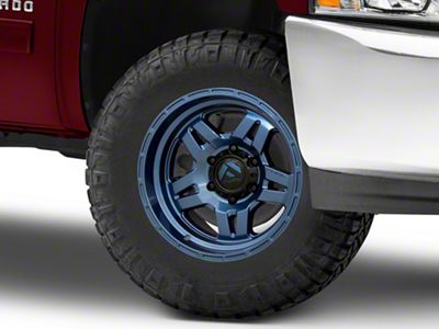 Fuel Wheels Oxide Dark Blue 6-Lug Wheel; 17x8.5; -10mm Offset (07-13 Silverado 1500)