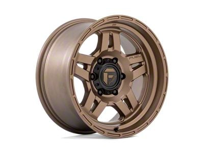 Fuel Wheels Oxide Matte Bronze 6-Lug Wheel; 17x8.5; 1mm Offset (07-13 Silverado 1500)