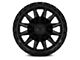 Fuel Wheels Piston Blackout 6-Lug Wheel; 20x9; 1mm Offset (07-13 Silverado 1500)