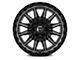 Fuel Wheels Piston Matte Gunmetal with Gloss Black Lip 6-Lug Wheel; 20x10; -18mm Offset (07-13 Silverado 1500)