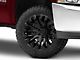 Fuel Wheels Quake Blackout 6-Lug Wheel; 20x9; 1mm Offset (07-13 Silverado 1500)