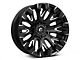 Fuel Wheels Quake Gloss Black Milled 6-Lug Wheel; 20x10; -18mm Offset (07-13 Silverado 1500)