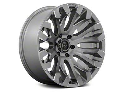 Fuel Wheels Quake Platinum 6-Lug Wheel; 18x9; 1mm Offset (07-13 Silverado 1500)