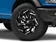 Fuel Wheels Reaction Gloss Black Milled 6-Lug Wheel; 18x9; 1mm Offset (07-13 Silverado 1500)