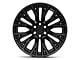 Fuel Wheels Rebar Blackout 6-Lug Wheel; 20x10; -18mm Offset (07-13 Silverado 1500)