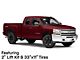 Fuel Wheels Rebar Gloss Black Milled 6-Lug Wheel; 17x9; -12mm Offset (07-13 Silverado 1500)