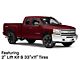 Fuel Wheels Rebar Gloss Black Milled 6-Lug Wheel; 20x9; 20mm Offset (07-13 Silverado 1500)