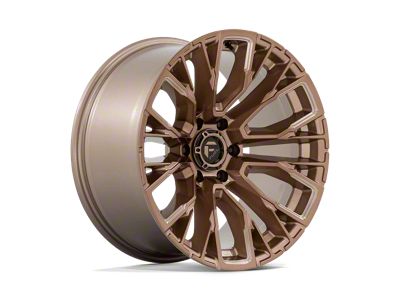 Fuel Wheels Rebar Platinum Bronze Milled 6-Lug Wheel; 17x9; -12mm Offset (07-13 Silverado 1500)