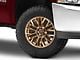 Fuel Wheels Rebar Platinum Bronze Milled 6-Lug Wheel; 17x9; 1mm Offset (07-13 Silverado 1500)