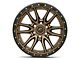 Fuel Wheels Rebel Matte Bronze 6-Lug Wheel; 18x9; 1mm Offset (07-13 Silverado 1500)