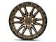 Fuel Wheels Rebel Matte Bronze 6-Lug Wheel; 20x9; 20mm Offset (07-13 Silverado 1500)