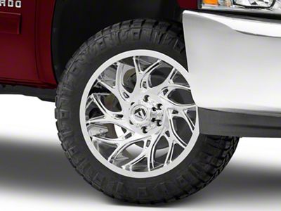 Fuel Wheels Runner Chrome 6-Lug Wheel; 20x10; -18mm Offset (07-13 Silverado 1500)