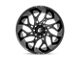 Fuel Wheels Runner Gloss Black Milled 6-Lug Wheel; 26x14; -75mm Offset (07-13 Silverado 1500)