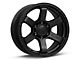 Fuel Wheels Rush Satin Black 6-Lug Wheel; 18x9; 1mm Offset (07-13 Silverado 1500)