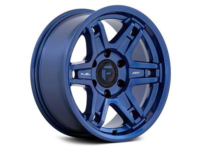 Fuel Wheels Slayer Dark Blue 6-Lug Wheel; 17x8.5; -15mm Offset (07-13 Silverado 1500)