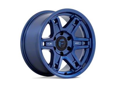 Fuel Wheels Slayer Dark Blue 6-Lug Wheel; 18x8.5; -15mm Offset (07-13 Silverado 1500)