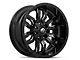 Fuel Wheels Sledge Gloss Black Milled 6-Lug Wheel; 20x9; 20mm Offset (07-13 Silverado 1500)