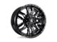 Fuel Wheels Sledge Gloss Black Milled 6-Lug Wheel; 22x10; 10mm Offset (07-13 Silverado 1500)