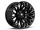 Fuel Wheels Strike Gloss Black Milled 6-Lug Wheel; 22x10; -18mm Offset (07-13 Silverado 1500)