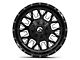 Fuel Wheels Stroke Gloss Black Milled 6-Lug Wheel; 18x9; 1mm Offset (07-13 Silverado 1500)