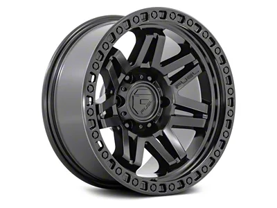 Fuel Wheels Syndicate Blackout 6-Lug Wheel; 17x9; -12mm Offset (07-13 Silverado 1500)