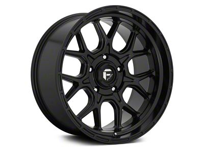 Fuel Wheels Tech Matte Black 6-Lug Wheel; 17x9; 20mm Offset (07-13 Silverado 1500)