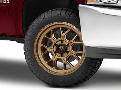 Fuel Wheels Tech Matte Bronze 6-Lug Wheel; 20x9; 1mm Offset (07-13 Silverado 1500)