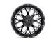 Fuel Wheels Titan Gloss Black Milled 6-Lug Wheel; 20x9; 20mm Offset (07-13 Silverado 1500)