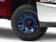 Fuel Wheels Traction Dark Blue with Black Ring 6-Lug Wheel; 20x10; -18mm Offset (07-13 Silverado 1500)