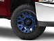 Fuel Wheels Traction Dark Blue with Black Ring 6-Lug Wheel; 20x9; 1mm Offset (07-13 Silverado 1500)