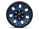 Fuel Wheels Traction Dark Blue with Black Ring 6-Lug Wheel; 20x9; 1mm Offset (07-13 Silverado 1500)