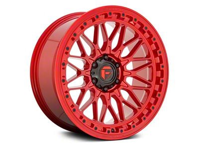 Fuel Wheels Trigger Candy Red 6-Lug Wheel; 17x9; -12mm Offset (07-13 Silverado 1500)