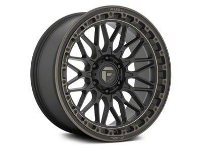 Fuel Wheels Trigger Matte Black Dark Tint 6-Lug Wheel; 17x9; 1mm Offset (07-13 Silverado 1500)