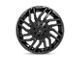 Fuel Wheels Typhoon Matte Black 6-Lug Wheel; 22x12; -44mm Offset (07-13 Silverado 1500)