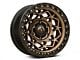 Fuel Wheels Unit Bronze with Matte Black Ring 6-Lug Wheel; 17x9; 1mm Offset (07-13 Silverado 1500)