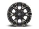 Fuel Wheels Vapor Matte Black Double Dark Tint 6-Lug Wheel; 22x10; -19mm Offset (07-13 Silverado 1500)