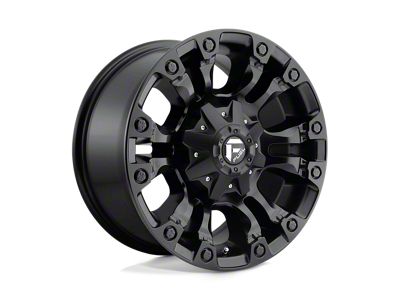 Fuel Wheels Vapor Matte Black 6-Lug Wheel; 22x12; -44mm Offset (07-13 Silverado 1500)