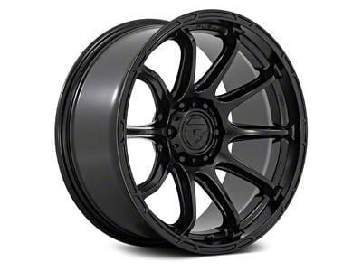 Fuel Wheels Variant Matte Black 6-Lug Wheel; 17x9; 1mm Offset (07-13 Silverado 1500)