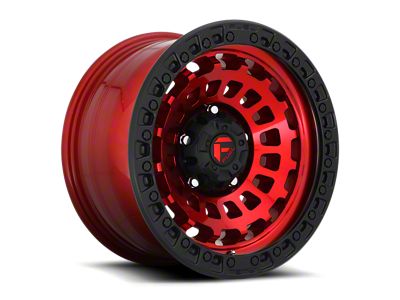 Fuel Wheels Zephyr Candy Red 6-Lug Wheel; 20x9; 20mm Offset (07-13 Silverado 1500)