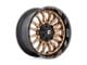 Fuel Wheels Arc Platinum Bronze with Black Lip 8-Lug Wheel; 22x10; -18mm Offset (11-14 Silverado 2500 HD)