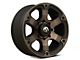 Fuel Wheels Beast Matte Black Double Dark Tint 8-Lug Wheel; 18x9; 1mm Offset (11-14 Silverado 2500 HD)