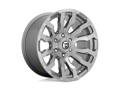 Fuel Wheels Blitz Platinum 8-Lug Wheel; 20x9; 20mm Offset (11-14 Silverado 2500 HD)