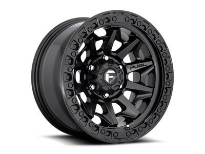 Fuel Wheels Covert Matte Black 8-Lug Wheel; 18x9; 1mm Offset (11-14 Silverado 2500 HD)