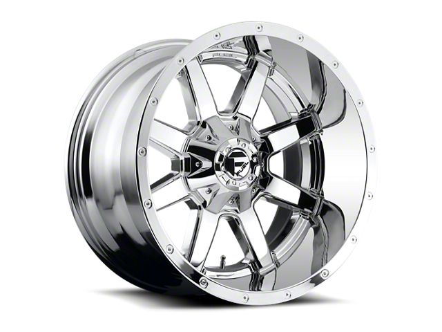 Fuel Wheels Maverick Chrome 8-Lug Wheel; 20x12; -44mm Offset (11-14 Silverado 2500 HD)