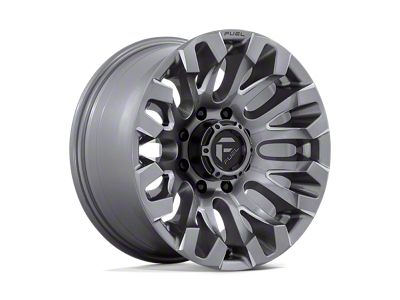 Fuel Wheels Quake Platinum 8-Lug Wheel; 18x9; 1mm Offset (11-14 Silverado 2500 HD)