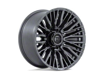 Fuel Wheels Rebar Matte Gunmetal 8-Lug Wheel; 20x10; -18mm Offset (11-14 Silverado 2500 HD)