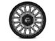 Fuel Wheels Rincon Matte Gunmetal with Black Lip 8-Lug Wheel; 20x9; 1mm Offset (11-14 Silverado 2500 HD)