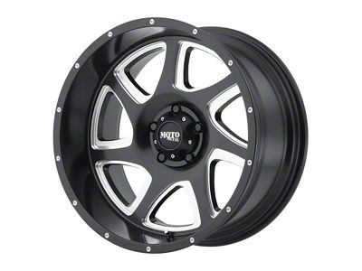 Fuel Wheels Rincon Matte Gunmetal with Black Lip 8-Lug Wheel; 20x9; 20mm Offset (11-14 Silverado 2500 HD)