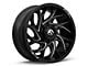 Fuel Wheels Runner Gloss Black Milled 8-Lug Wheel; 22x12; -44mm Offset (11-14 Silverado 2500 HD)