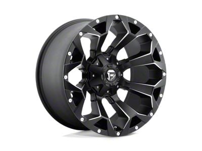 Fuel Wheels Vortex Gloss Black Milled 8-Lug Wheel; 20x10; -18mm Offset (11-14 Silverado 2500 HD)